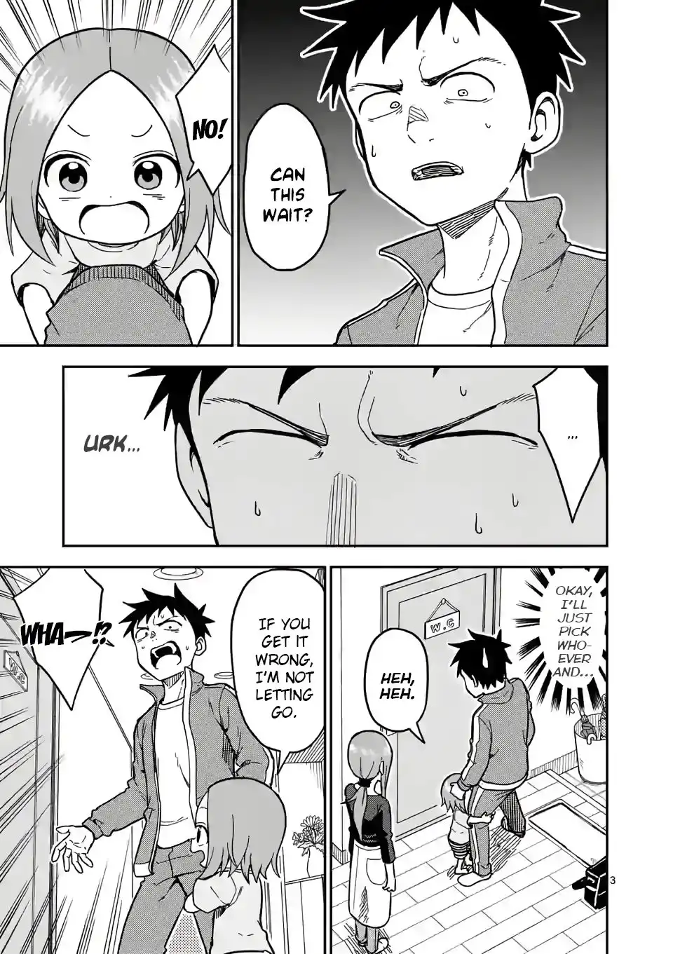 Karakai Jouzu no (Moto) Takagi-san Chapter 134 3